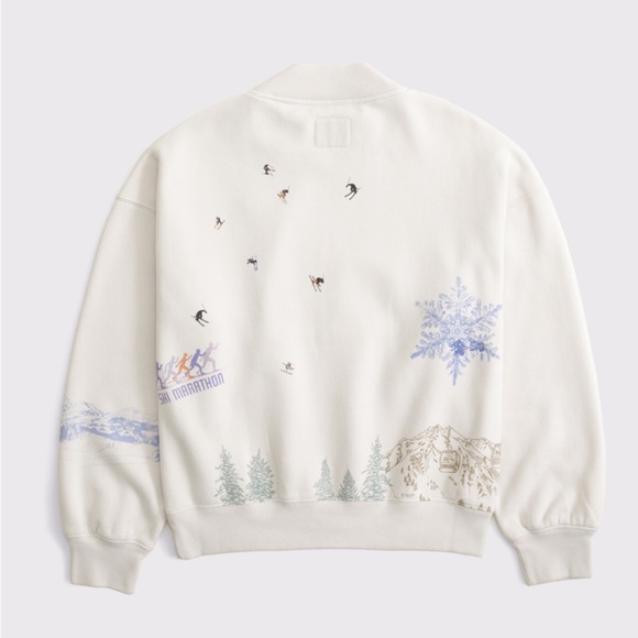 A&F Sunday Mockneck Crew XS - Picture 2 of 5